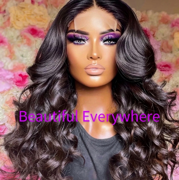 Human hair lace wig